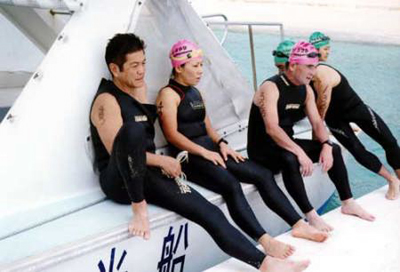 偶然撮影中に合宿に来ていた小田さん、熊谷さんも出演くださり。