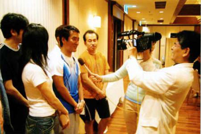 いろんなところで取材がありました