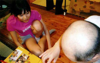 さぁー、ヒロインの桂さんと、この頭はだーれだ?